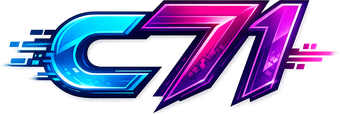 Logo c71 yang sederhana